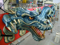 立体サイン青龍