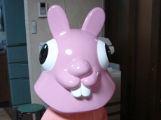 うさぎキャラクターオブジェ